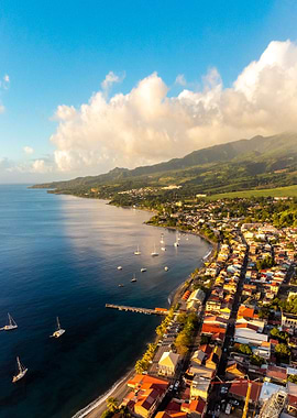 Fly over Saint Pierre