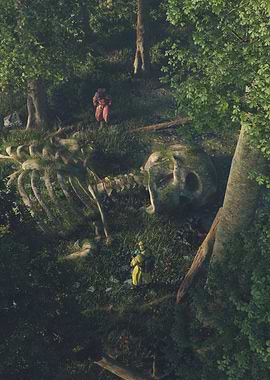 Skeleton in the Jungle