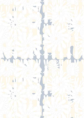 Abstract Bunnies Pattern