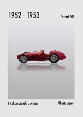 1952 and 1953 Ferrari 500