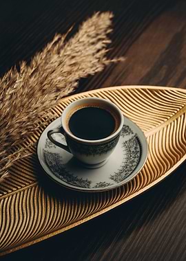 Mustard Boho Mood Coffee