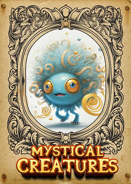 Freaky blue creature