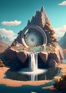 Perpetual Waterfall III