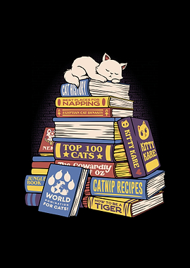 Cat Books Feline Library