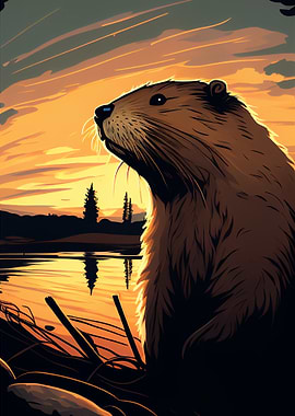 Beaver Sunset