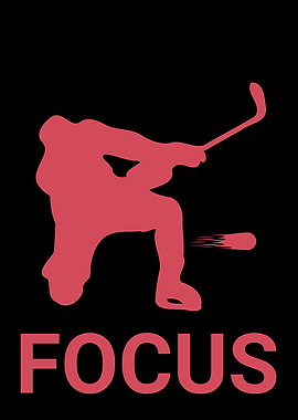 FOCUS HOCKEY SHOT