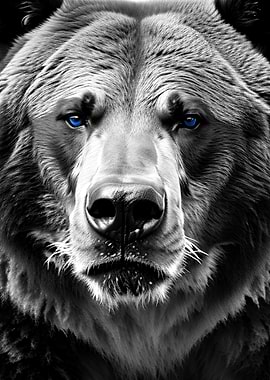 Blue eyes Bear