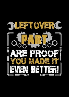 Leftover part are proof