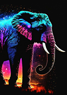 Colorful Elephant