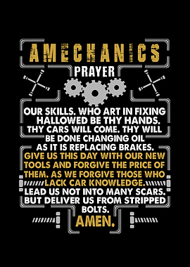 Mechanic Prayer our skills