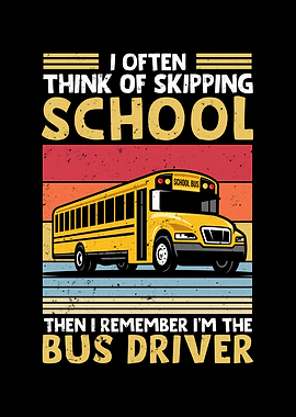 Back To School Bus Driver