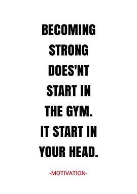 Gym Motivation Quote