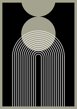 Boho Minimalist Abstract