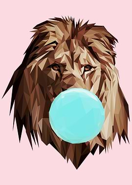 Lions bubblegum animal