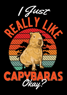 Capybara Gift Capibara