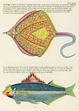 Colorful and Surreal Fish