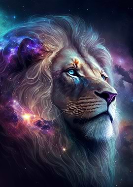 Cosmic Mufasa Lion King