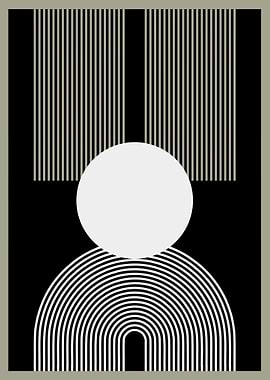 Boho Minimalist Abstract