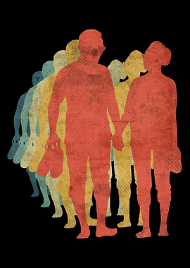 Romantic Couple Walking