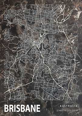 BRISBANE CITY MAP