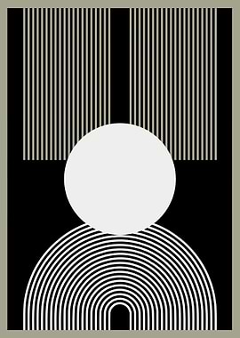 Boho Minimalist Abstract