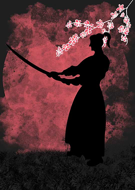 Samurai anime style