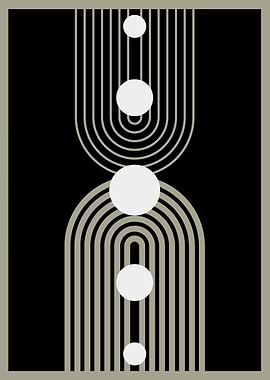 Boho Minimalist Abstract