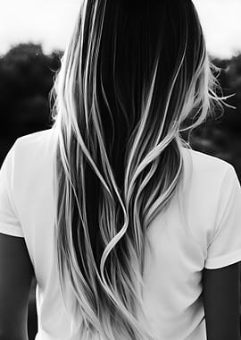 Girl in a white Tshirt