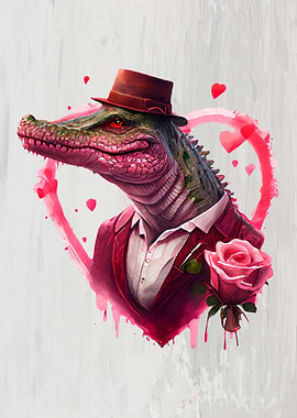 Gangster Style Crocodile