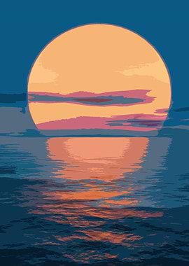 Retro Sunset