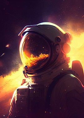 Astronaut In Space