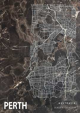 PERTH CITY MAP