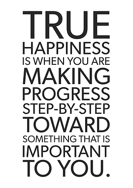 True Happiness Is Success