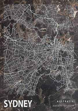 SYDNEY CITY MAP