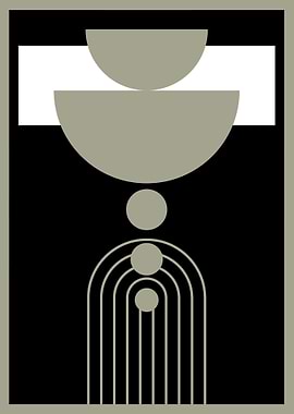 Boho Minimalist Abstract