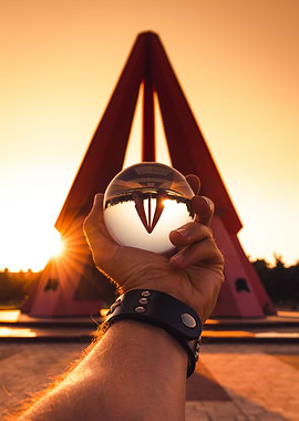 Lensball and Triangle
