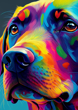 Labrador Colorful