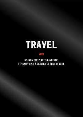 Travel Definition poster