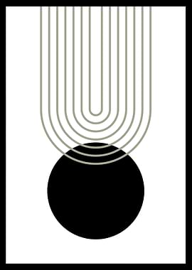 Boho Minimalist Abstract