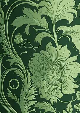 Floral Pattern Wallpaper