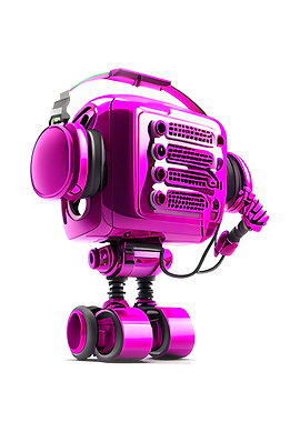 Abstract Magenta Chat Bot