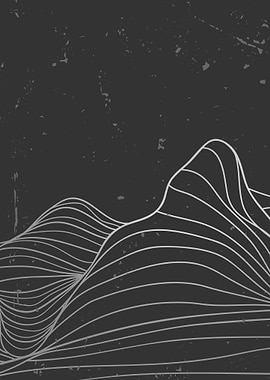 MOUNTAIN LINE ART