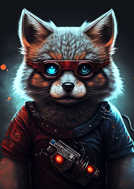 Portrait Fox Style