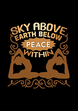 Sky above earth below