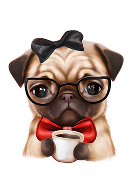 Kawaii Chibi Pug
