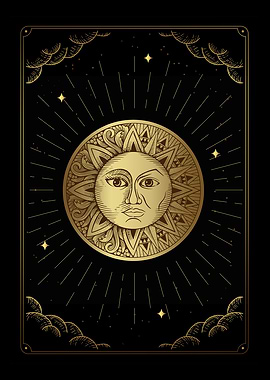 Tarot the sun disc