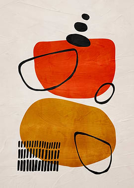 ORGANIC ABSTRACT 345A