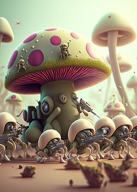 Mushroom Defenders