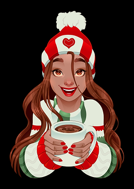 Beautiful Christmas Girl