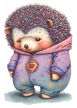 cute hedgedog